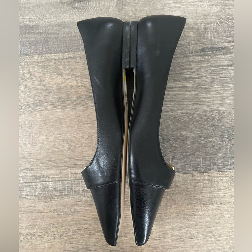 New LK BENNETT Tory Leather Ballet Flats size 8.5 - Picture 7 of 10